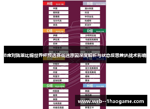 B席对阵莱比锡世界杯预选赛低迷原因深度解析与状态反思兼谈战术影响